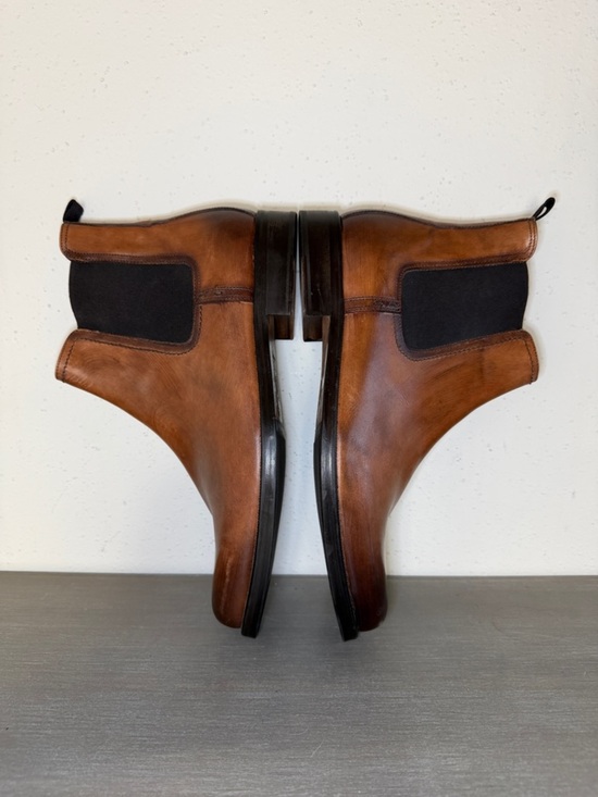 Bruno Magli Ponzi Mens Size 13 M Italian Calfskin Leather Chelsea Boots - New main image 7